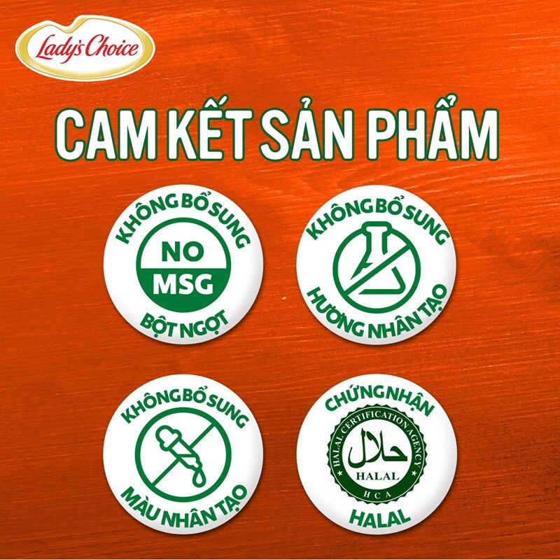 Lady's Choice Xốt Mayo Burger 3L - Mayonnaise Lady's Choice Burger được làm từ nguyên liệu từ nhiên, hương vị thơm ngon, cân bằng cho các món burger, pha chế nước chấm hay trộn salad.